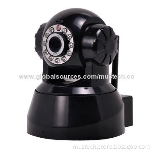 Pan/Tilt H.264 P2P Wireless Wi-Fi IP Camera with APP Software, for Cellphone